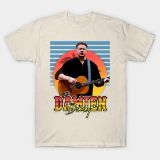 Retro Flyer Style Danien Damsey Fan Art Design T-Shirt